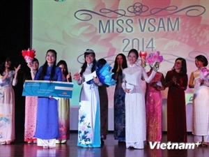 Finale du concours de beauté des étudiants vietnamiens de Malaisie