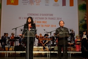 Soirée d'ouverture de l’Année du Vietnam en France
