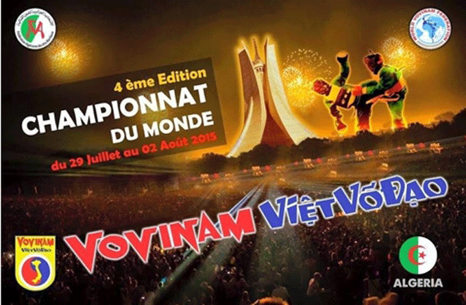 Le 4e Championnat du monde de Vovinam en Algérie