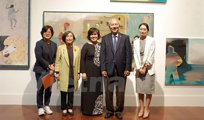 Exposition pour fêter les relations Viet Nam - République de Corée à Séoul