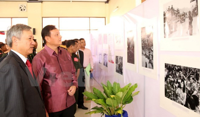 Exposition «La piste légendaire Hô Chi Minh au Laos durant la période 1961-1975» à Savannakhet