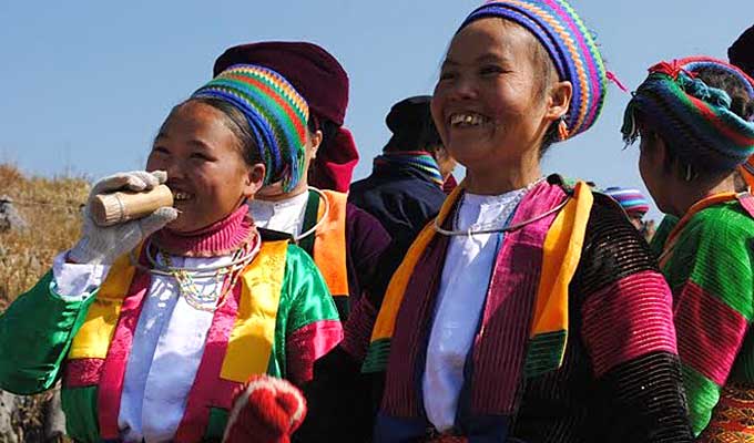 Mong ethnic people in Meo Vac celebrate New Year