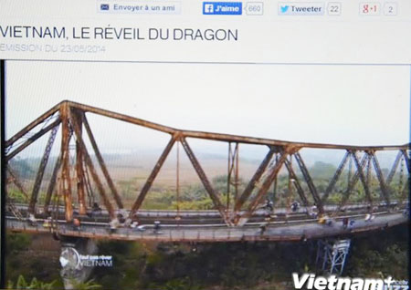 Vẻ đẹp độc đáo của Việt Nam lên sóng truyền hình Pháp