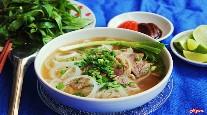 Vietnamese famous dish served on Vietnam Airlines’ flights