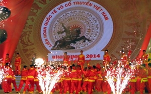 Clôture du festival international des arts martiaux traditionnels du Vietnam