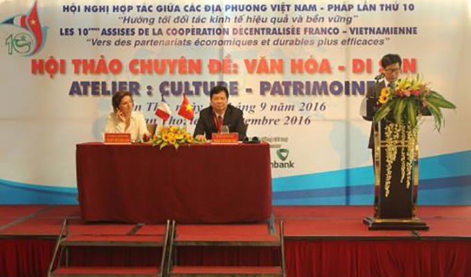 Coopération décentralisée franco-vietnamienne dans l'urbanisation et le patrimoine