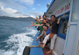 Lượng khách du lịch quốc tế đến Côn Đảo tăng cao trong năm 2013