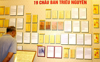 Triển lãm Di sản tư liệu về Châu bản triều Nguyễn tại Huế