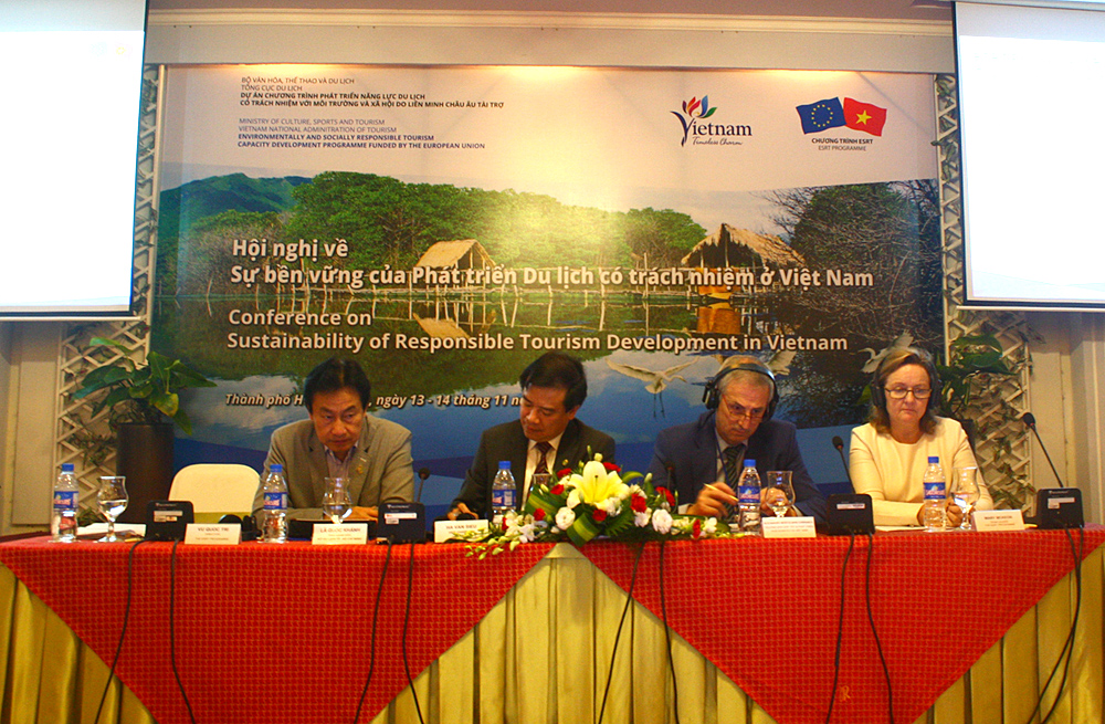 Hội nghị về sự bền vững của phát triển du lịch có trách nhiệm ở Việt Nam