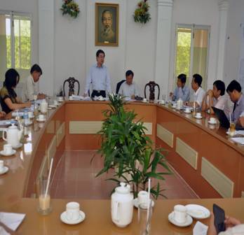Tổng cục Du lịch làm việc với Kiên Giang về tổ chức Năm Du lịch Quốc gia 2016