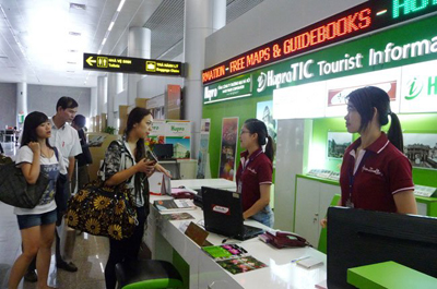 Xây dựng quầy thông tin du lịch miễn phí thứ 2  tại cảng hàng không quốc tế Đà Nẵng