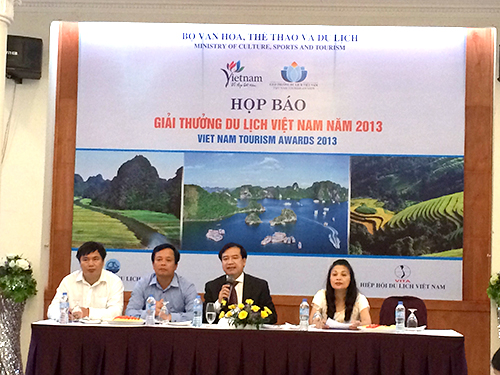 Chuẩn bị diễn ra “Lễ vinh danh và trao tặng Giải thưởng Du lịch Việt Nam 2013”