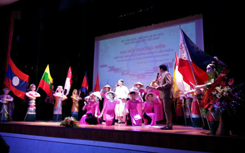 Lễ khai mạc Đại hội thường niên của Hiệp hội Múa rối Đông Nam Á lần thứ 6