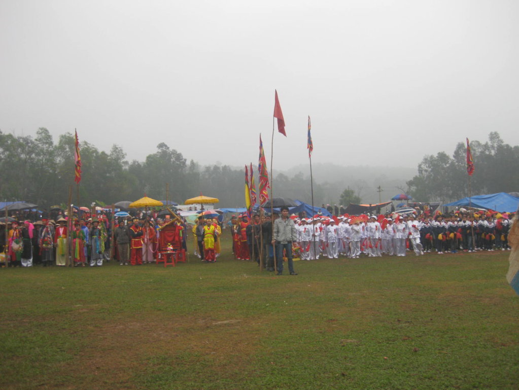 Lễ hội đền Dành xã Liên Chung năm 2014 