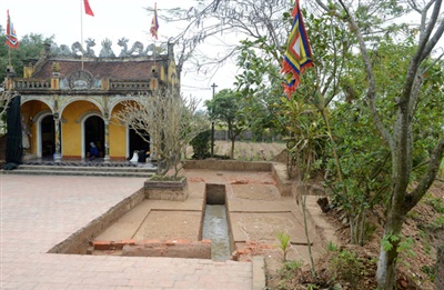 Le palais de trois rois Trân localisé à Thai Binh