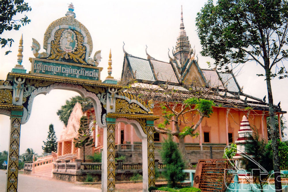 Xiem Can Pagoda - the Khmer’s splendid architectural work
