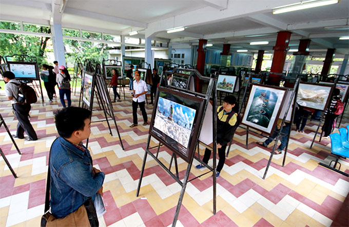 Photo exhibition on Viet Nam’s heritages opens in Da Nang