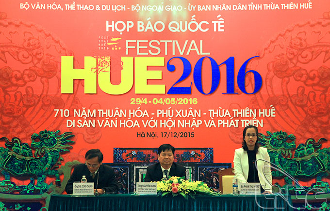 Nhiều hoạt động đặc sắc sẽ được tổ chức trong dịp Festival Huế 2016