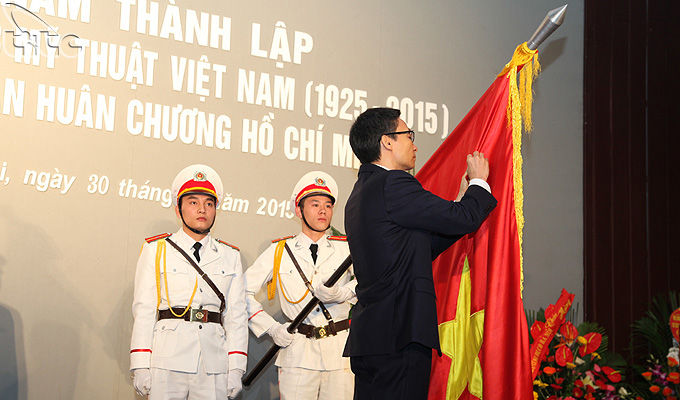 Kỷ niệm 90 năm thành lập Trường Đại học Mỹ thuật Việt Nam và đón nhận Huân chương Hồ Chí Minh