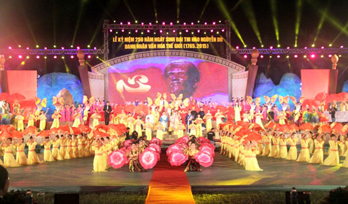 Lễ kỷ niệm 250 năm ngày sinh Đại thi hào Nguyễn Du - Danh nhân văn hóa thế giới 