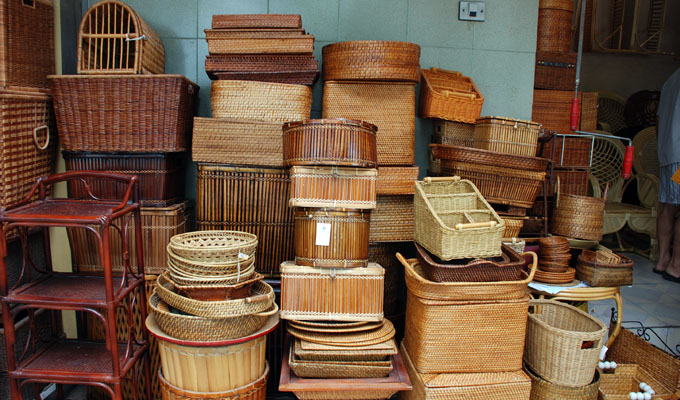 Le village des meubles en bambou de Xuân Lai