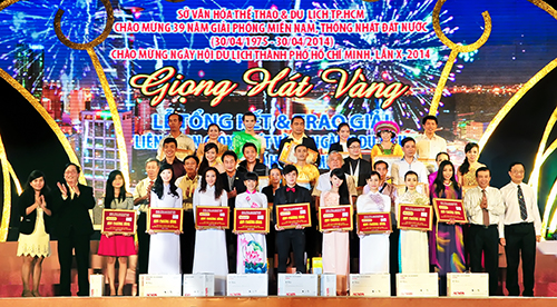 120 thí sinh tham gia Liên hoan Giọng hát vàng Ngành du lịch TPHCM 2015