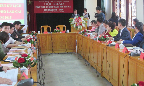 Lào Cai tổ chức hội thảo phát triển du lịch giai đoạn 2015 - 2020 
