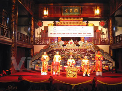Thừa Thiên - Huế: Khai trương biểu diễn nghệ thuật tại nhà hát cổ nhất Việt Nam