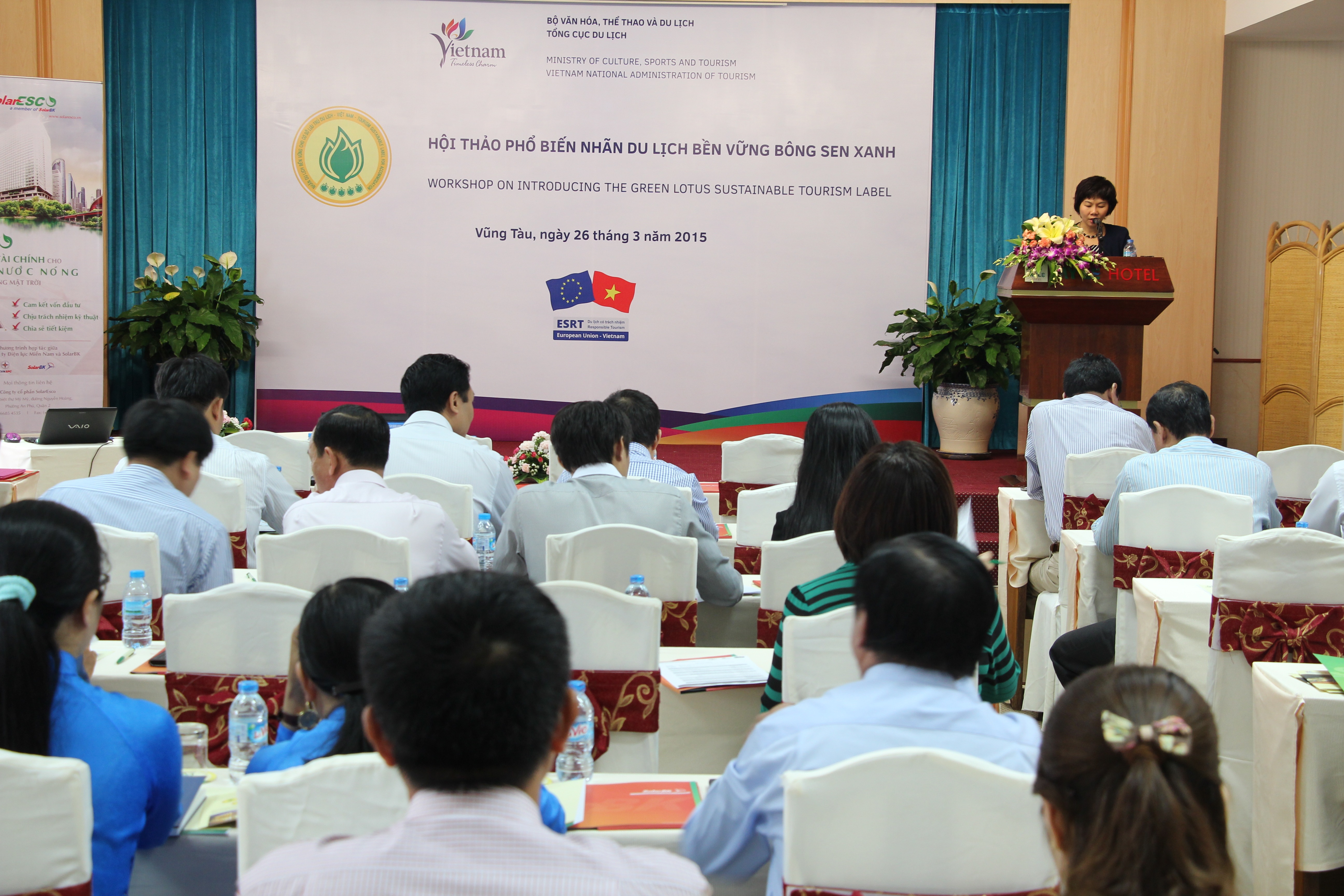 Hội thảo về Nhãn Du lịch bền vững Bông sen xanh tại Vũng Tàu