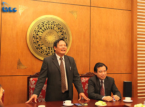 Tổng cục trưởng Nguyễn Văn Tuấn gặp gỡ Đoàn Thanh niên Tổng cục Du lịch