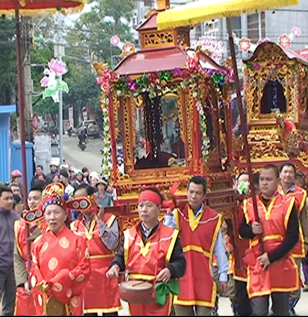 Lễ hội đền Bắc Hà năm 2015