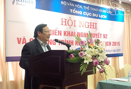 TCDL tổ chức hội nghị triển khai Nghị quyết 92 và Chương trình kích cầu du lịch nội địa tại Hà Nội