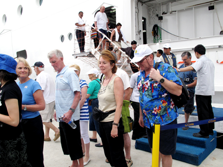 Le voyagiste Saigontourist accueille 1.600 croisiéristes étrangers de plus