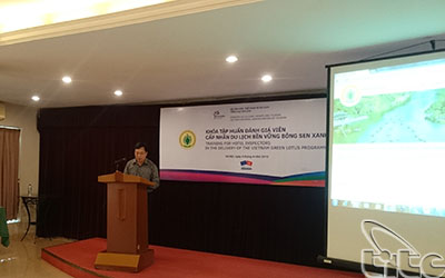 Programme de perfectionnement sur la Marque du tourisme durable Lotus vert à Ha Noi