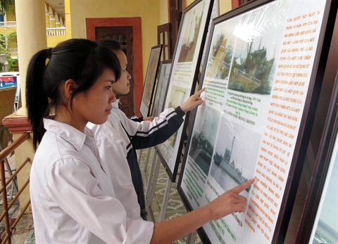 Exposition «Hoàng Sa, Truong Sa du Vietnam - les preuves historiques et juridiques» à Ninh Binh