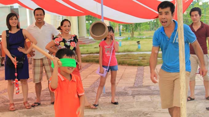 Children festival 2015 at Viet Nam National Village for Ethnic Culture and Tourism	