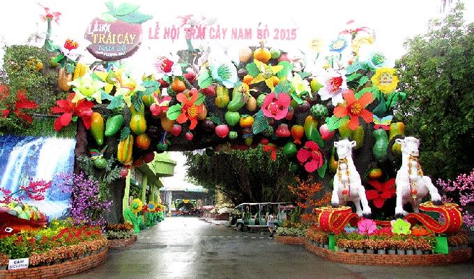 Đặc sắc Lễ hội trái cây Nam Bộ 2015