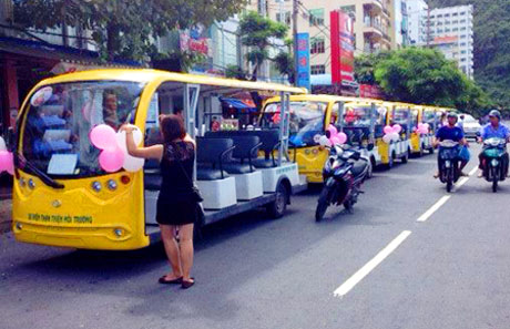 Quang Ninh Province launches electric bus service