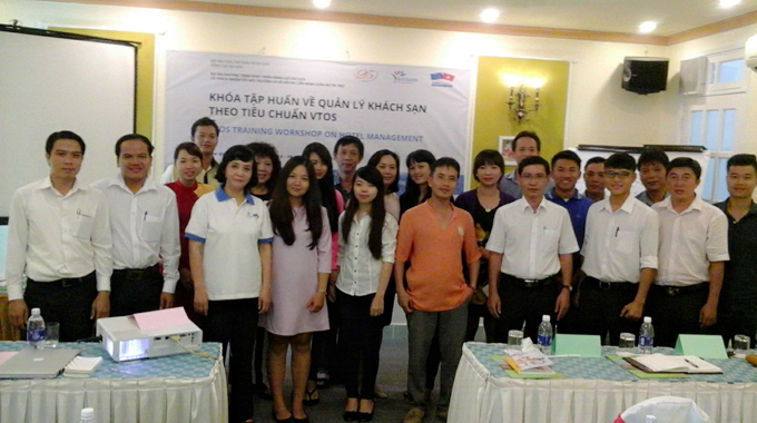 Training course on VTOS Hotel Management in Kien Giang