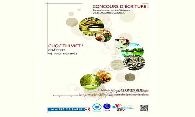 Cuộc thi viết tìm hiểu Việt Nam tại Pháp