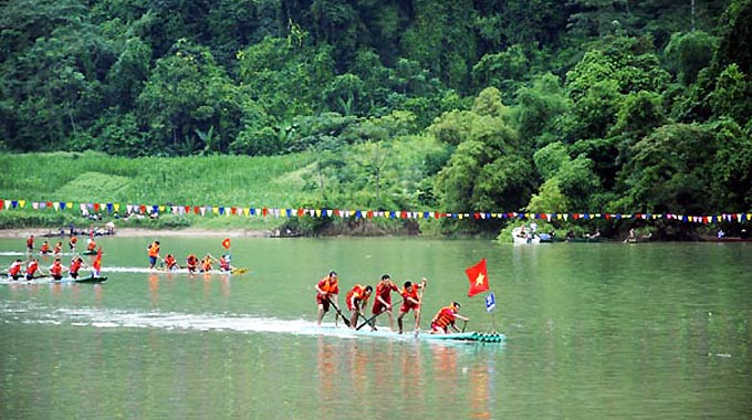 Hà Giang tổ chức lễ hội đua mảng lần thứ nhất 