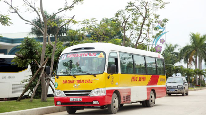 Đưa vào hoạt động tuyến xe buýt mới Bãi Cháy – Tuần Châu