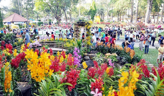 Hô Chi Minh-Ville : Festival des fleurs à l’occasion du Nouvel An lunaire
