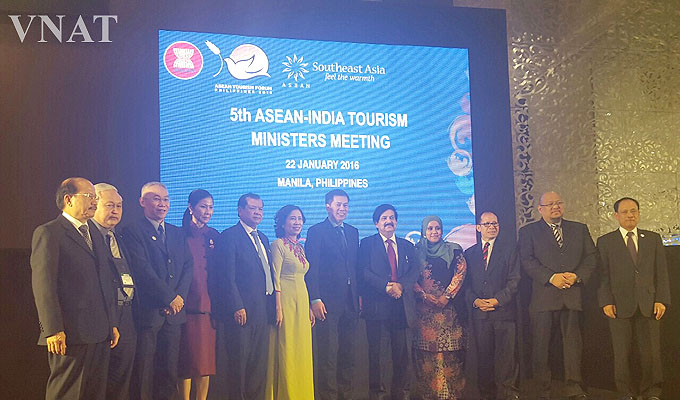 Việt Nam tham dự phiên họp Bộ trưởng Du lịch ASEAN - Ấn Độ lần thứ 5