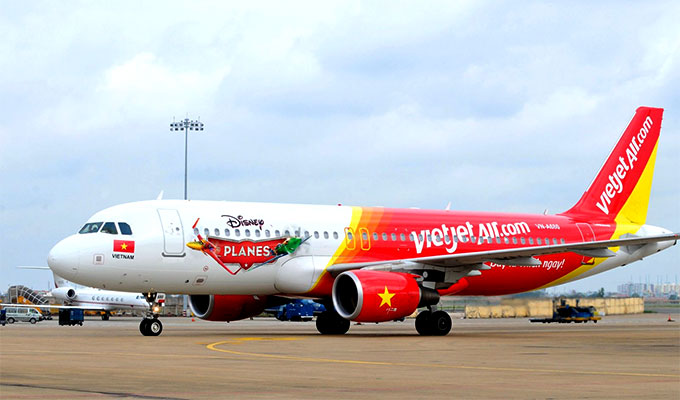 Vietjet Air continues to offer cheap tickets for international routes