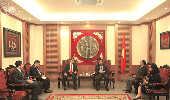 Bộ trưởng Nguyễn Ngọc Thiện tiếp Đại sứ Azerbaijan tại Việt Nam
