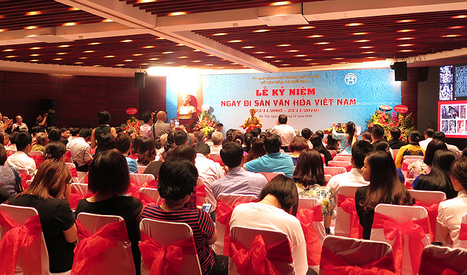 Hà Nội kỷ niệm Ngày Di sản văn hóa Việt Nam 2016