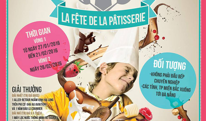 Concours de gastronomie «La fête de la pâtisserie»