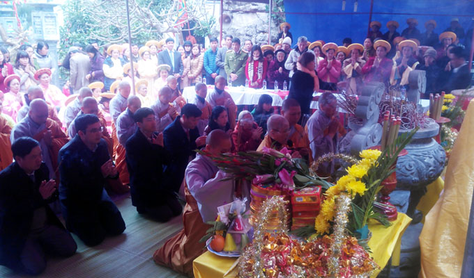 Quảng Ninh: Lễ cầu an tại đền thờ Vua Lý Anh Tông
