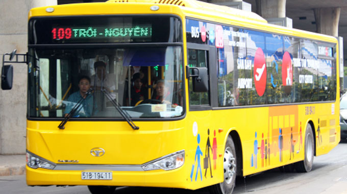 Khai trương tuyến xe buýt 5 sao đến sân bay Tân Sơn Nhất (TPHCM)
